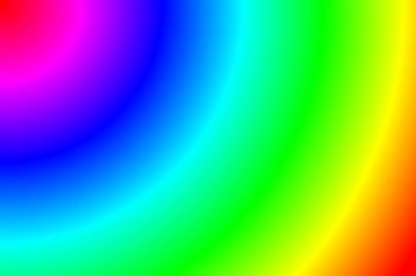 Gökkuşağı renk çemberindeki gradyan arkaplan, büyük biçim