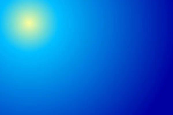 Gradiente Azul Amarillo Sol Cielo Gran Dimensión — Foto de Stock