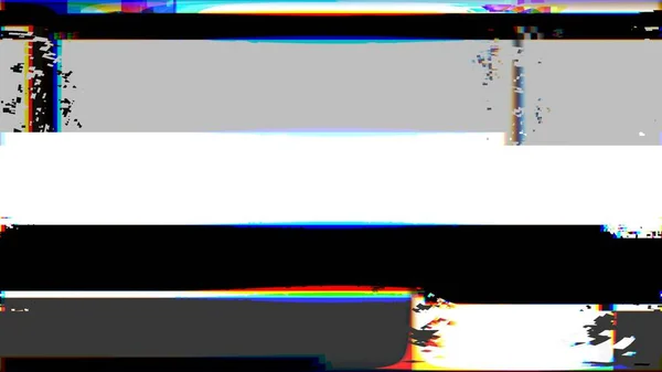 Relief Rgb Färger Svart Och Vitt Lager Vhs Videoband Glitch — Stockfoto