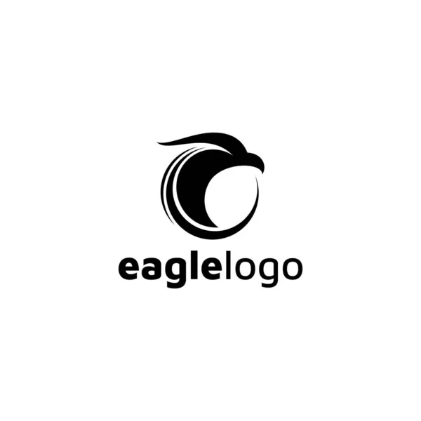 Eagle icon logo design vector template — Stock Vector