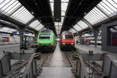 Zürih Ana Tren İstasyonu (Zuerich Hauptbahnhof)