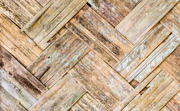 Texture Wall Made Bamboo Weave — Stock Photo, Image