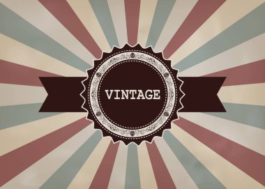 güzel telkari ve Dekoratif kenarlık ya da sigorta primi davetiye Antik arka plan, vektör çizim üzerinde Vintage çerçeve