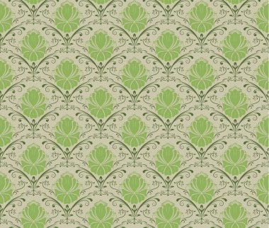 Retro duvar kağıdı ve arka plan, desen renk örnekleri için vintage seamless modeli