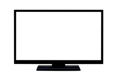 TV düz ekran lcd, geniş ekran görüntü aygıtı üzerinde sununuzu göstermek
