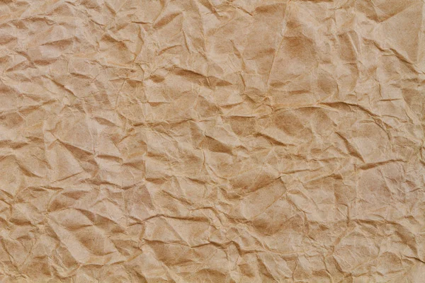 Textura Viejo Papel Marrón Arrugado —  Fotos de Stock