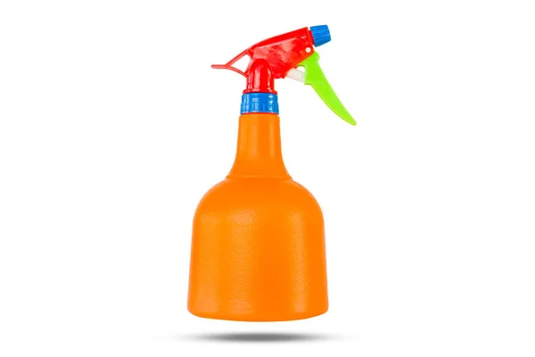Colorful Plastic Hand Spray Bottle Isolated White — Stock Photo, Image