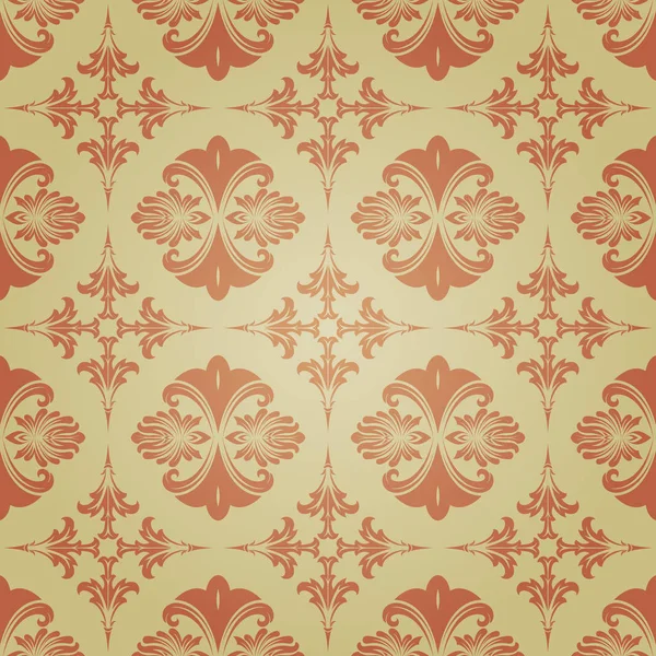 Retro Papel Parede Padrão Vintage Para Fundo Padrão Amostras — Vetor de Stock