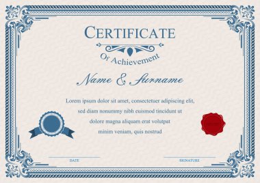 diploma vintage