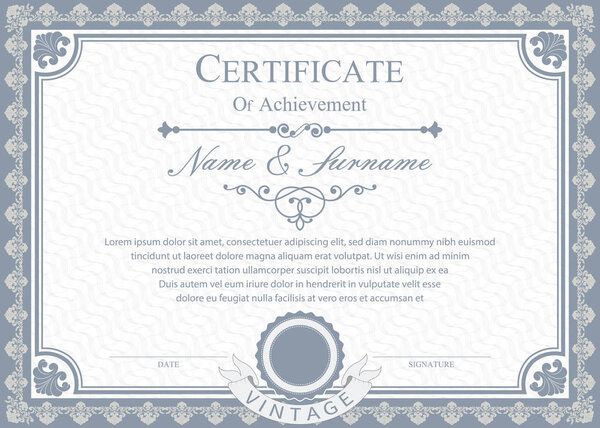 Винтаж дипломов
