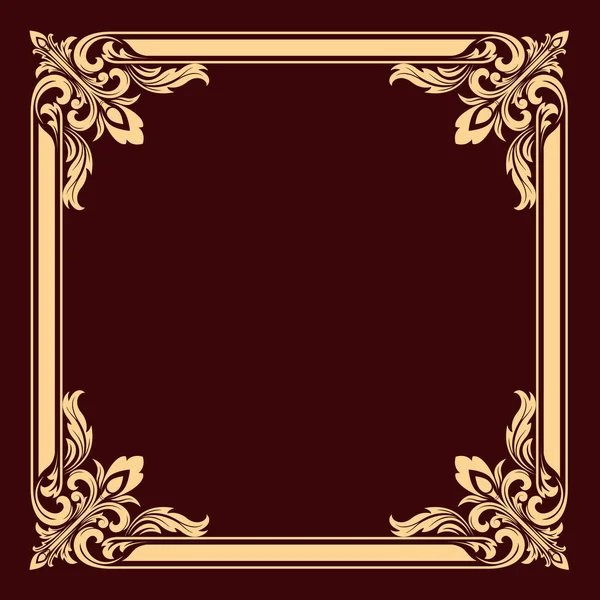 Decoratief frame — Stockvector