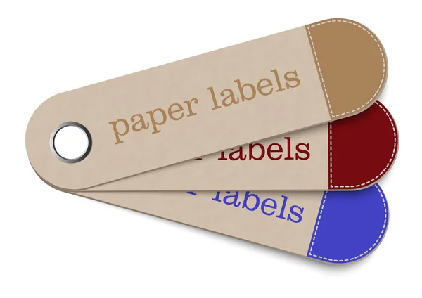 Папір етикетковий — стоковий вектор