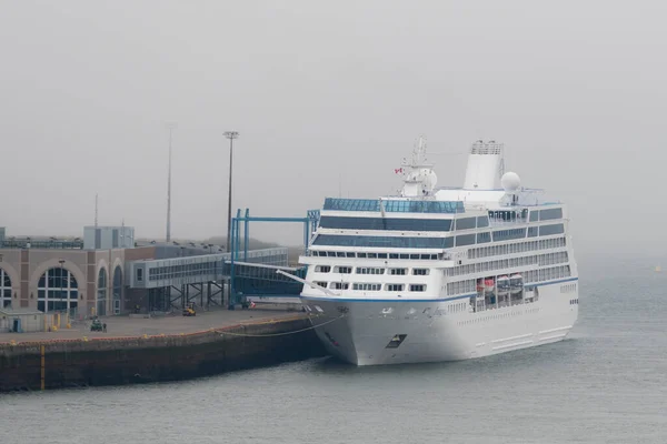 Saint John New Brunswick Canadá Setembro 2017 Navio Insignia Oceania — Fotografia de Stock