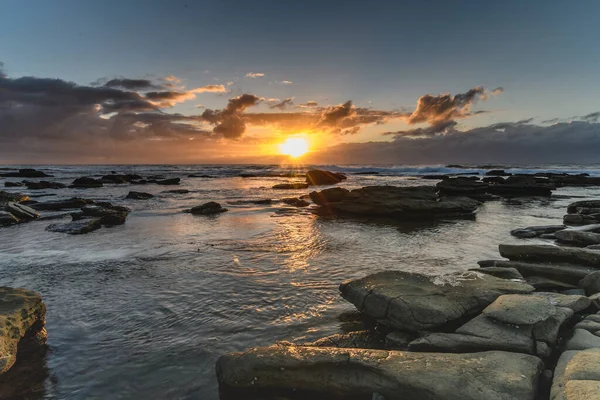 Sunrise Seascape Bateau Bay Central Coast Nsw Australia — Foto de Stock