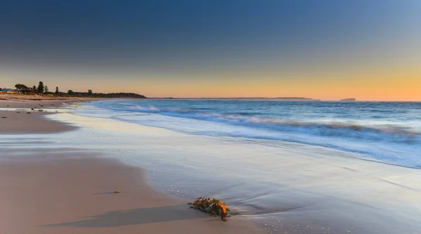 Clear Skies Pretty Sunrise Hargraves Beach Noraville Central Coast Nsw — Stock Photo, Image