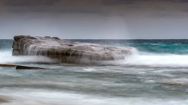 Salida Del Sol Cascadas Desde Skillion Terrigal Costa Central Nsw — Foto de Stock