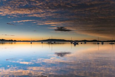 Koolewong Rıhtımı 'ndan NSW, Avustralya.