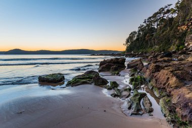 Umina Point, Umina Beach, Central Coast, NSW, Avustralya 'da Şafak Vakti
