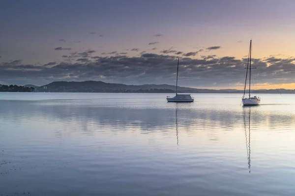 Capturando Nascer Sol Couche Park Koolewong Waterfront Costa Central Nsw — Fotografia de Stock