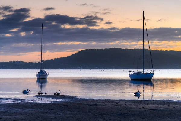 Fånga Soluppgången Från Couche Park Vid Koolewong Waterfront Central Coast — Stockfoto