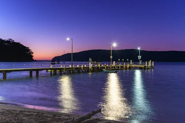 Dawn Fishing Bay Patonga Central Coast Nsw Ausztrália — Stock Fotó