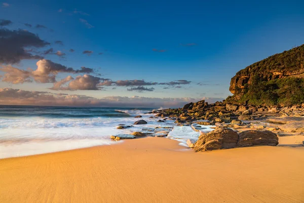 Central Coast Nsw Avustralya Daki Killcare Sahili Nden Bulutlarla Gün — Stok fotoğraf