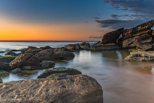 Sunrise Seascape Killcare Beach Central Coast Nsw Austrália — Fotografia de Stock