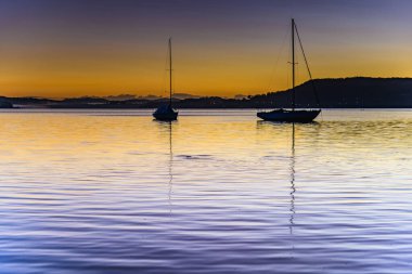 Gündoğumunu Koolewong rıhtımındaki Couche Park 'tan çekiyoruz..