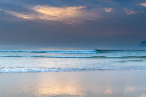 Umina Sahilinden Sunrise Seascape Central Coast Nsw Avustralya — Stok fotoğraf