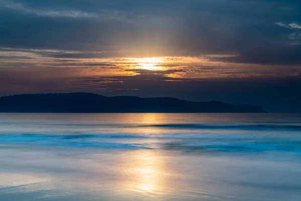 Capturing Sunrise Umina Beach Central Coast Nsw Australia — Stock Photo, Image