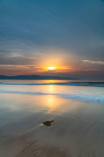 Capturing the sunrise from Umina Beach on the Central Coast, NSW, Australia.