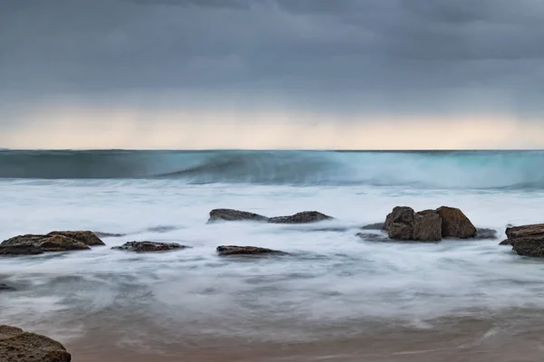 Moody Sunrise Killcare Beach Central Coast Nsw Australia — Foto de Stock