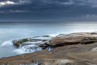 Dawn Seascape 'de The Haven in Terrigal Central Coast, NSW, Avustralya.