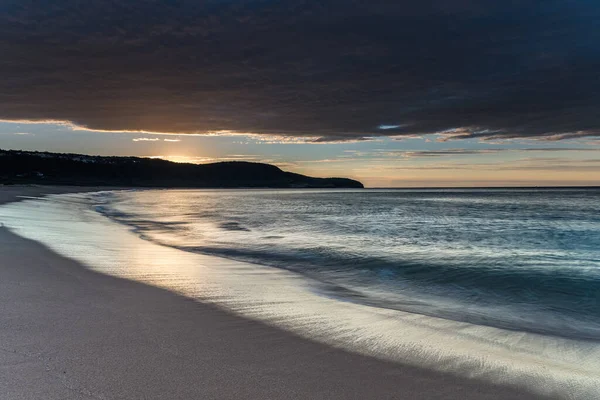 Coastal Sunrise Seascape Killcare Beach Central Coast Nsw Australia — Stock Photo, Image