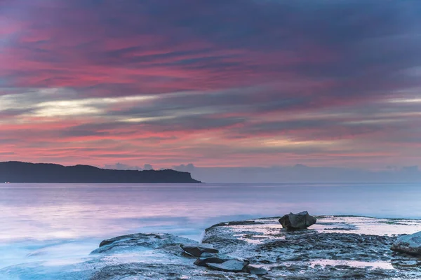 Central Coast Nsw Avustralya Daki Pearl Beach Ten Güneşin Doğuşunu — Stok fotoğraf