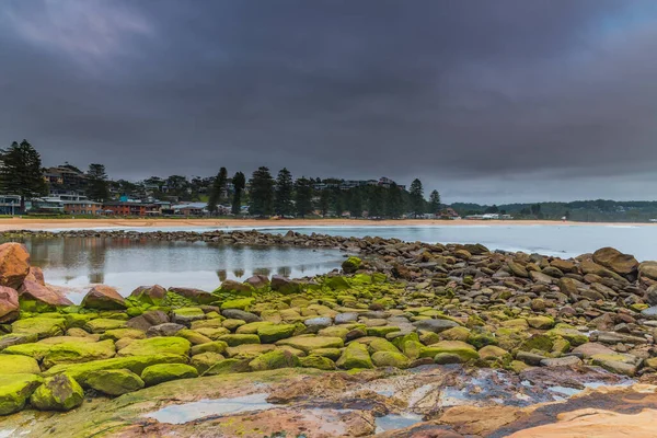 Capturando Amanecer Desde Avoca Beach Costa Central Nsw Australia — Foto de Stock