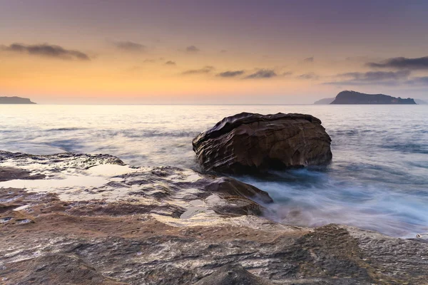 Central Coast Nsw Avustralya Daki Pearl Beach Ten Güneşin Doğuşunu — Stok fotoğraf