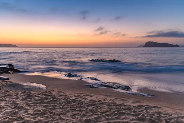 Capturing Sunrise Pearl Beach Central Coast Nsw Australia — Stock Photo, Image