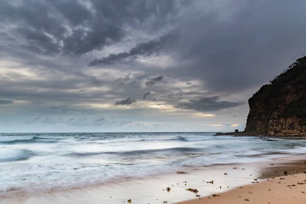 Catturare Alba Macmasters Beach Sulla Costa Centrale Nsw Australia — Foto Stock