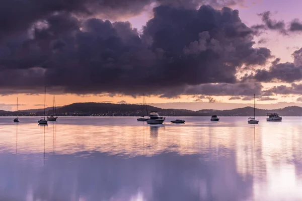Capturing Sunrise Koolewong Waterfront Central Coast Nsw Australia — Stock Photo, Image