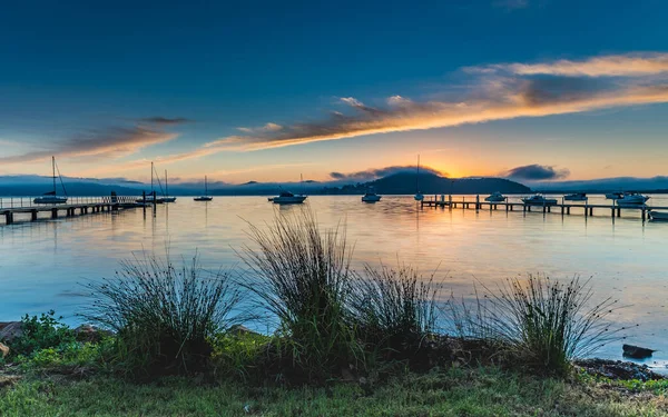 Capturando Amanecer Desde Couche Park Koolewong Costa Central Nsw Australia — Foto de Stock