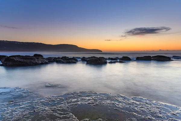 Aufnahme Des Sonnenaufgangs Vom Killcare Beach Der Central Coast Nsw — Stockfoto