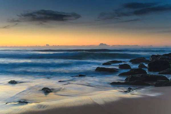 Przechwytywanie Wschodu Słońca Plaży Killcare Central Coast Nsw Australia — Zdjęcie stockowe