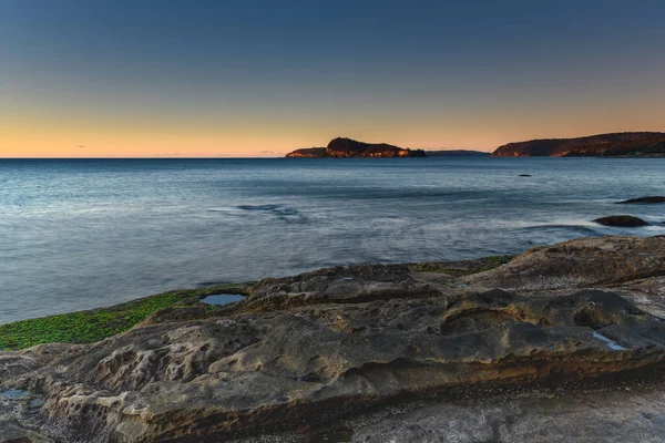 Capturando Nascer Sol North Pearl Beach Costa Central Nsw Austrália — Fotografia de Stock