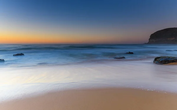 Przechwytywanie Wschodu Słońca Macmasters Beach Central Coast Nsw Australia — Zdjęcie stockowe