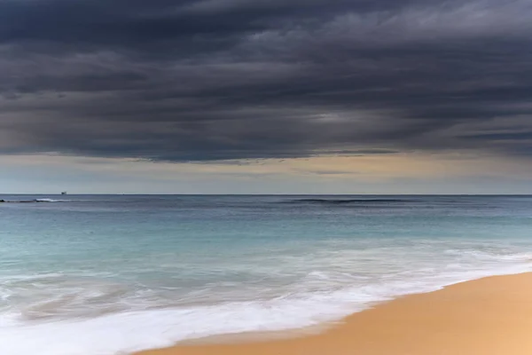 Capturando Amanecer Desde Forresters Beach Costa Central Nsw Australia — Foto de Stock