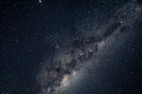 Ciel Nocturne Voie Lactée Avec Ciel Étoilé Rempli — Photo