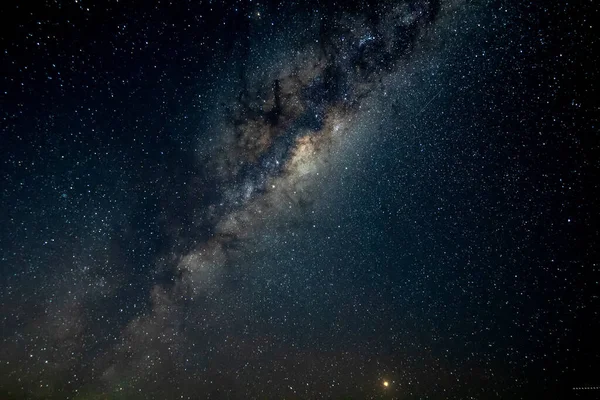 Milky Way Starry Night Sky — Fotografie, imagine de stoc