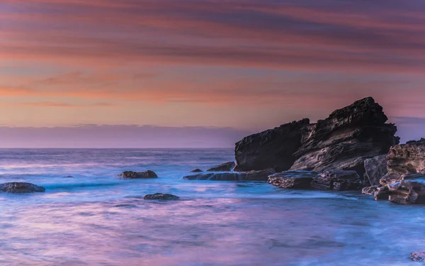 Захват Восхода Солнца Пляжа Киллкэр Центральном Побережье Новый Южный Уэльс — стоковое фото