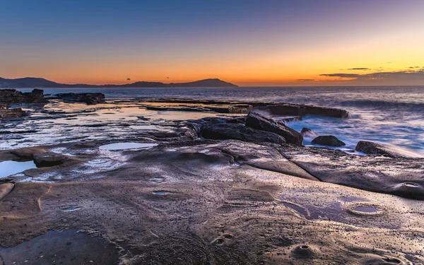 Central Coast Nsw Avustralya Daki Terrigal Skillion Dan Güneşin Doğuşunu — Stok fotoğraf